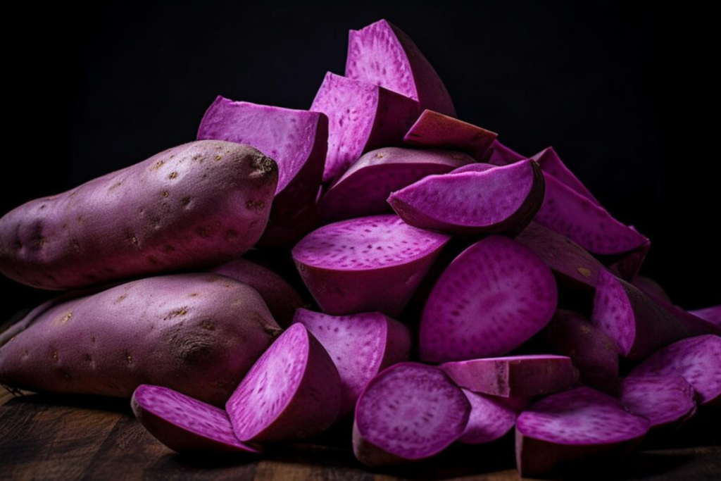 Are purple sweet potatoes more healthy ?