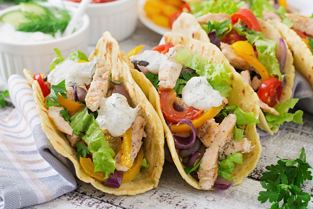 chicken tacos