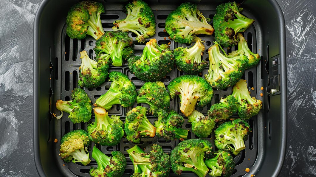 frozen broccoli in air fryer