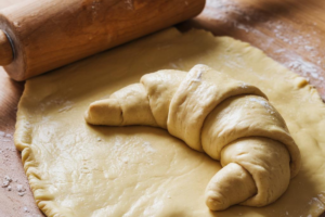 What is crescent roll dough made of ?