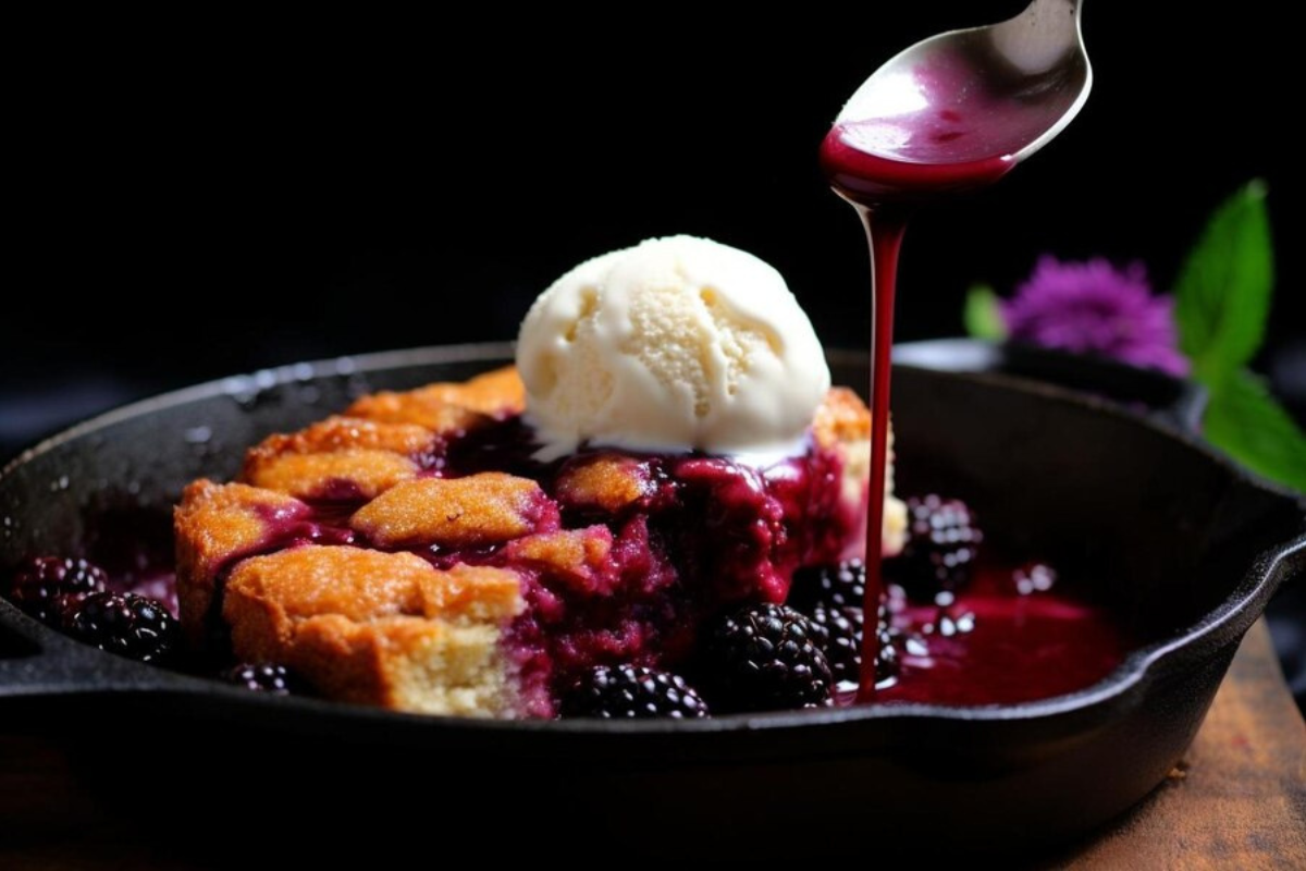 Why is my blackberry cobbler watery ?