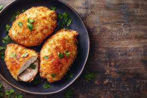 how to make parmesan crusted chicken ?