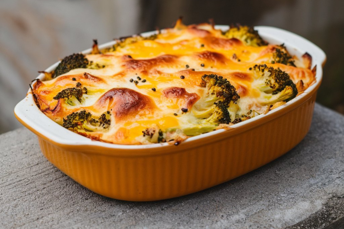 calories in chicken broccoli rice casserole