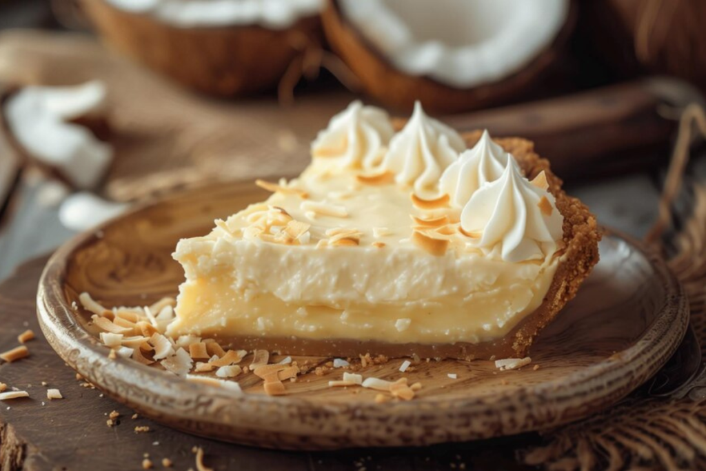 can you freeze coconut cream pie ?