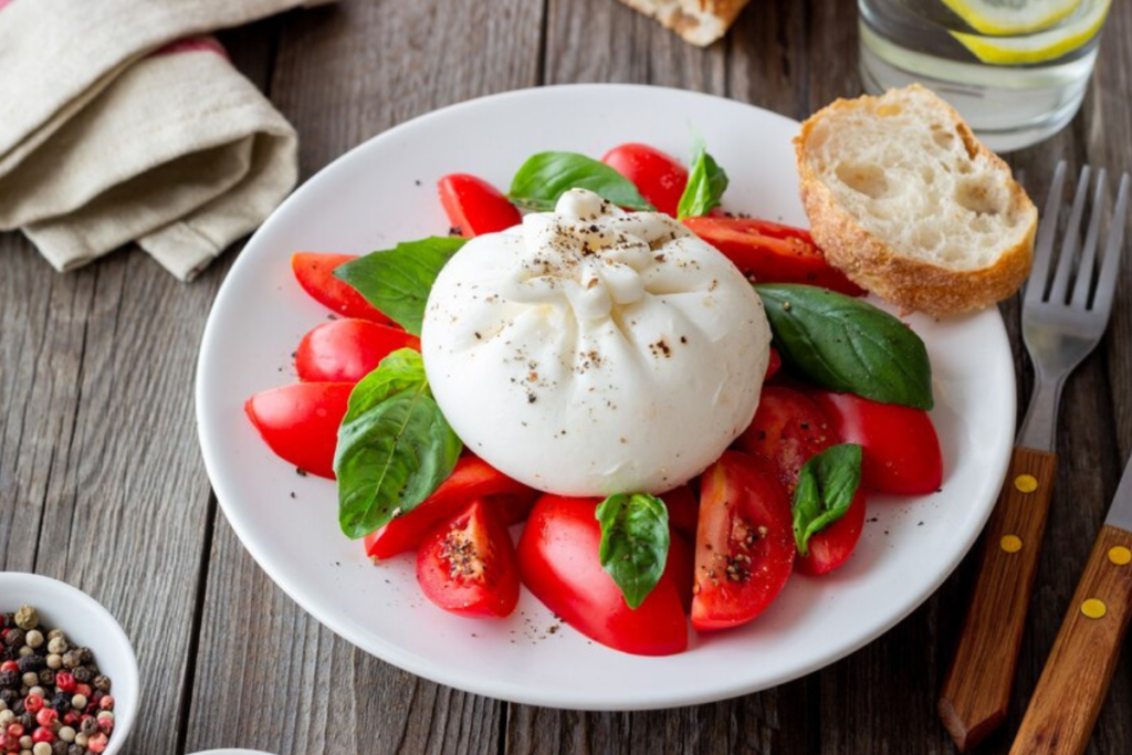 how to make burrata cheese ?