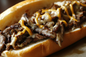 how many calories in a philly cheese steak ?