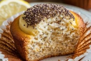 lemon poppy seed muffins