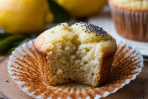 how to make lemon poppy seed muffins ?