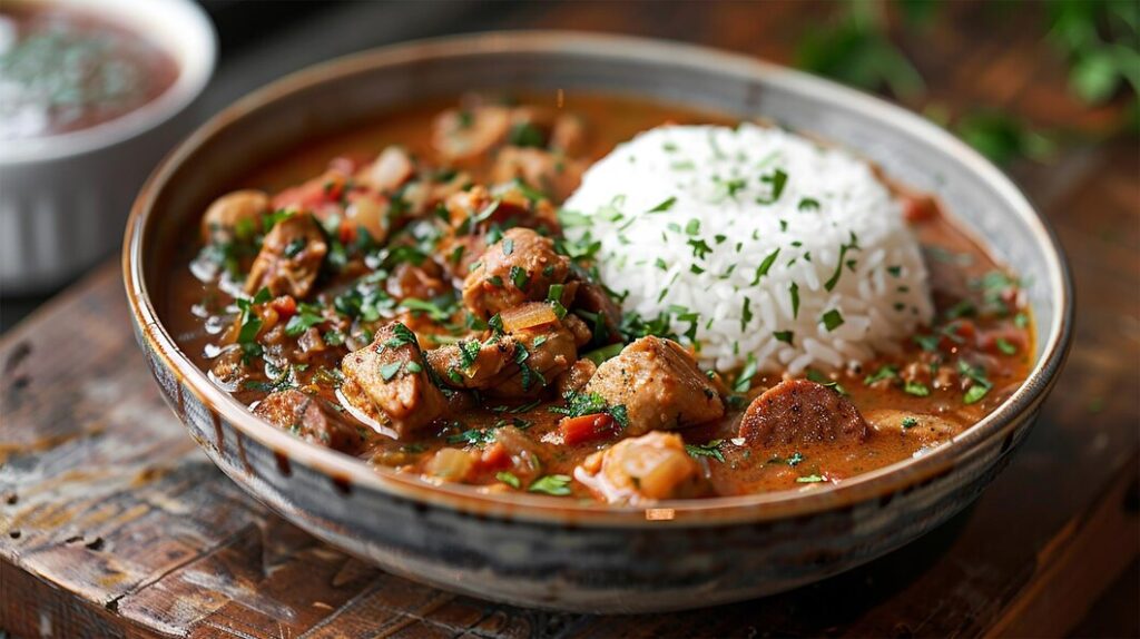 chicken and sausage gumbo