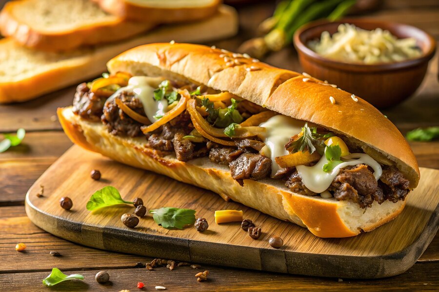 what meat is used for philly cheese steak ?