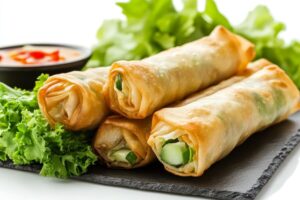 Are egg rolls gluten free ?