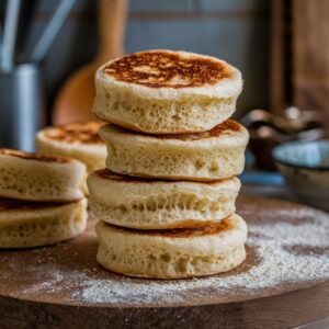 sourdough english muffins