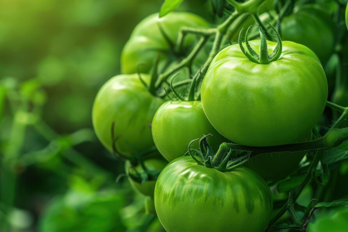 raw green tomatoes safe